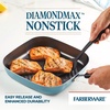 image:imageFarberware Cookstart DiamondMax Nonstick Square Deep Grill PanGriddle Dishwasher Safe 11 Inch  AquaAqua