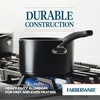 image:imageFarberware Cookstart DiamondMax Nonstick Straining Saucepan 3Quart Black