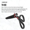 image:imageFarberware EdgeKeeper Kitchen Shears Set 2Piece SelfSharpeningBlack