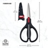 image:imageFarberware EdgeKeeper Kitchen Shears Set 2Piece SelfSharpeningBlack