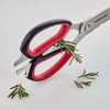 image:imageFarberware EdgeKeeper Kitchen Shears Set 2Piece SelfSharpeningBlackRed