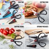 image:imageFarberware EdgeKeeper Kitchen Shears Set 2Piece SelfSharpeningBlackRed