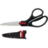 image:imageFarberware EdgeKeeper Kitchen Shears Set 2Piece SelfSharpeningBlackRed