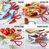 image:imageFarberware EdgeKeeper Kitchen Shears Set 2Piece SelfSharpeningRedBlack