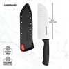 image:imageFarberware EdgeKeeper Santoko Knife 7inch Santoku Stainless SteelBlack