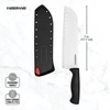 image:imageFarberware EdgeKeeper Santoko Knife 7inch Santoku Stainless SteelBlack