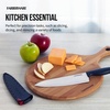 image:imageFarberware EdgeKeeper Santoko Knife 7inch Santoku Stainless SteelBlack