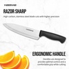 image:imageFarberware EdgeKeeper Santoko Knife 7inch Santoku Stainless SteelBlack