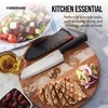 image:imageFarberware EdgeKeeper Santoko Knife 7inch Santoku Stainless SteelBlack
