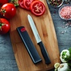 image:imageFarberware EdgeKeeper Santoko Knife 7inch Santoku Stainless SteelBlack