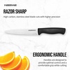 image:imageFarberware EdgeKeeper Santoko Knife 7inch Santoku Stainless SteelBlack