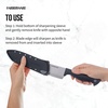 image:imageFarberware EdgeKeeper Santoko Knife 7inch Santoku Stainless SteelBlackGray