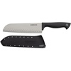 image:imageFarberware EdgeKeeper Santoko Knife 7inch Santoku Stainless SteelBlackGray