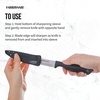 image:imageFarberware EdgeKeeper Santoko Knife 7inch Santoku Stainless SteelBlackGray