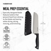 image:imageFarberware EdgeKeeper Santoko Knife 7inch Santoku Stainless SteelBlackGray