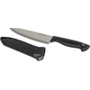 image:imageFarberware EdgeKeeper Santoko Knife 7inch Santoku Stainless SteelBlackGray