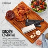image:imageFarberware EdgeKeeper Santoko Knife 7inch Santoku Stainless SteelBlackGray