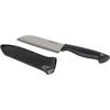 image:imageFarberware EdgeKeeper Santoko Knife 7inch Santoku Stainless SteelBlackGray