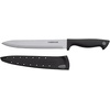 image:imageFarberware EdgeKeeper Santoko Knife 7inch Santoku Stainless SteelBlackGray
