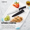 image:imageFarberware EdgeKeeper Santoko Knife 7inch Santoku Stainless SteelBlackGray