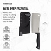 image:imageFarberware EdgeKeeper Santoko Knife 7inch Santoku Stainless SteelBlackGray