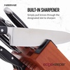image:imageFarberware Edgekeeper Professional 15piece Forged Triple Riveted Knife Block Set with Builtin Edgekeeper BlackBlack