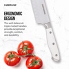image:imageFarberware Edgekeeper Professional 15piece Forged Triple Riveted Knife Block Set with Builtin Edgekeeper BlackWhite