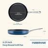 image:imageFarberware Style Nonstick Cookware Deep Round Grill PanGriddle Dishwasher Safe 1125 Inch  BlueBlue
