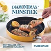image:imageFarberware Style Nonstick Cookware Deep Round Grill PanGriddle Dishwasher Safe 1125 Inch  BlueYellow