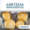 image:imageFarberware Style Nonstick Cookware Deep Round Grill PanGriddle Dishwasher Safe 1125 Inch  BlueYellow