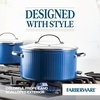image:imageFarberware Style Nonstick Cookware Stockpot 6 Quart Blue