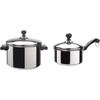 image:imageFarberware Classic Stainless Steel 4Quart Covered Saucepot   Silver amp Classic Stainless Steel Sauce PanSaucepan with Lid 1 Quart Silver50000