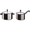 image:imageFarberware Classic Stainless Steel 6Quart Stockpot with Lid  3 Quart Saucepan