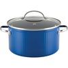 image:imageFarberware Style Nonstick Cookware Stockpot 6 Quart Blue