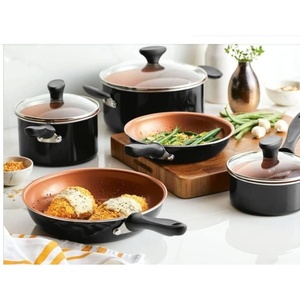 image:image14Piece Ceramic Nonstick Cookware Set