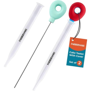 image:imageFarberware Bakers Advantage Cake Tester with CoverRed  Aqua Set of 2