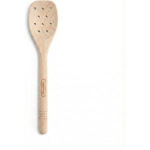 image:imageFarberware Beechwood Slotted Spoon for Cooking Wooden Spoon Kitchen Utensil for Stirring and Draining Safe on Nonstick Cookware Hand Wash