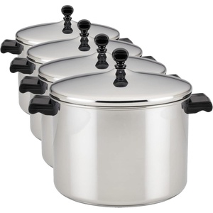 image:imageFarberware Classic Series Stainless Steel Stock Pot with Lid 8Quart 