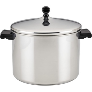 image:imageFarberware Classic Series Stainless Steel Stock Pot with Lid 8QuartStainless Steel