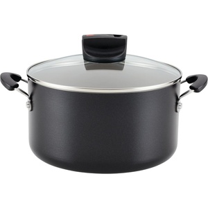 image:imageFarberware Smart Control Nonstick Stock PotStockpot with Lid 6 Quart Black