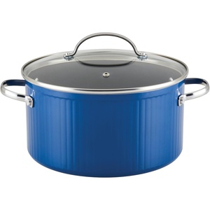 image:imageFarberware Style Nonstick Cookware Stockpot 6 Quart Blue