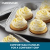 image:imageFarberware Bakeware Nonstick Baking Pans with Baking Sheets Cake Pans MeatloafBread Pan and Muffin Pan 7 Piece Bakeware Set  Gray10Piece Pack of 2