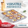 image:imageFarberware Bakeware Nonstick Muffin amp Cupcake Pans 12Cup GrayGray