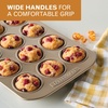 image:imageFarberware Bakeware Nonstick Muffin amp Cupcake Pans 12Cup GrayMocha