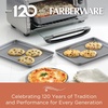 image:imageFarberware Bakeware Steel Nonstick Toaster Oven Pan Set 4Piece Baking Set Gray