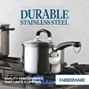 image:imageFarberware Brilliance Stainless Steel SaucepanSaucepot Glass Lid 3 Quart