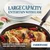 image:imageFarberware Cookstart DiamondMax Nonstick Jumbo Cooker with Lid and Helper Handle Dishwasher Safe 6 Quart  Aqua