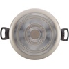 image:imageFarberware Dishwasher Safe Nonstick Jumbo CookerSaute Pan with Helper Handle  6 Quart Black  Farberware Promotional Cookware Aluminum Nonstick Covered Stockpot 105Quart Champagne Silver
