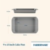 image:imageFarberware Nonstick Bakeware 9Inch x 13Inch Rectangular Cake Pan GrayGray