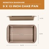 image:imageFarberware Nonstick Bakeware 9Inch x 13Inch Rectangular Cake Pan GrayMocha